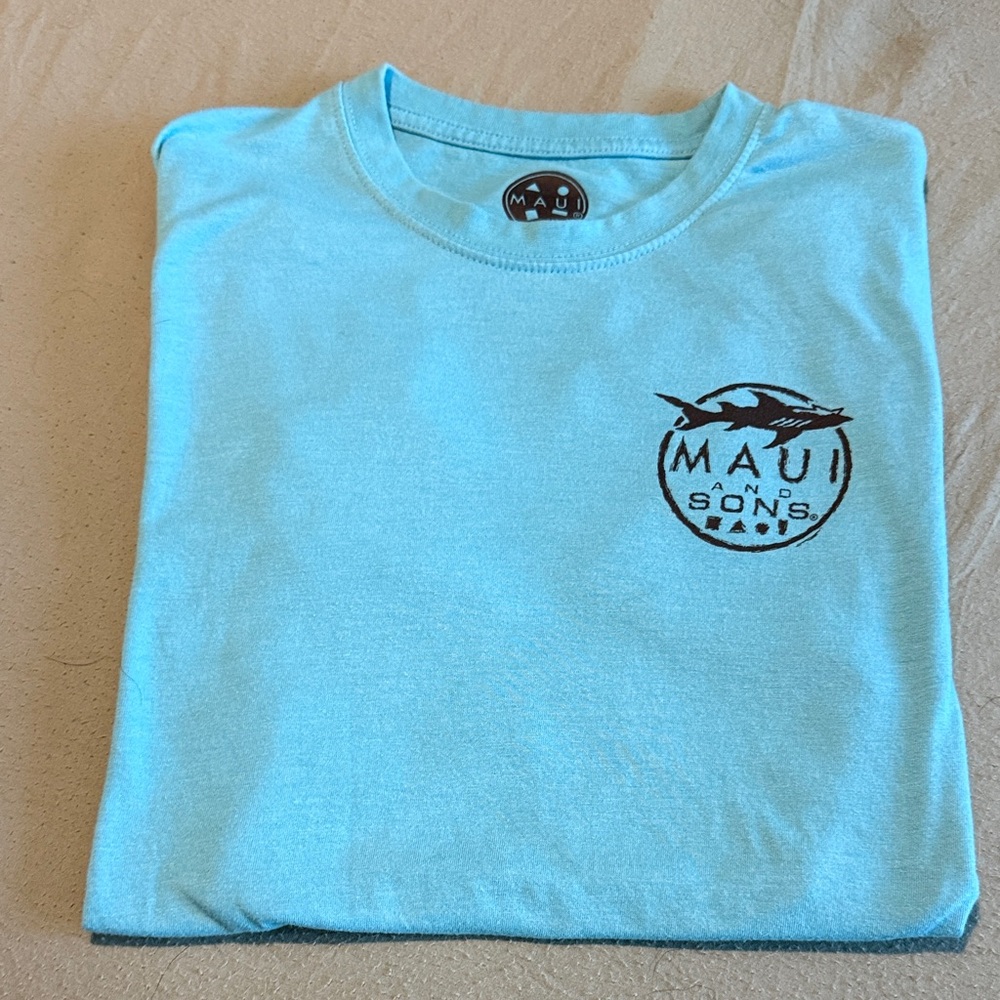 Maui and Sons Sky Blue Tee